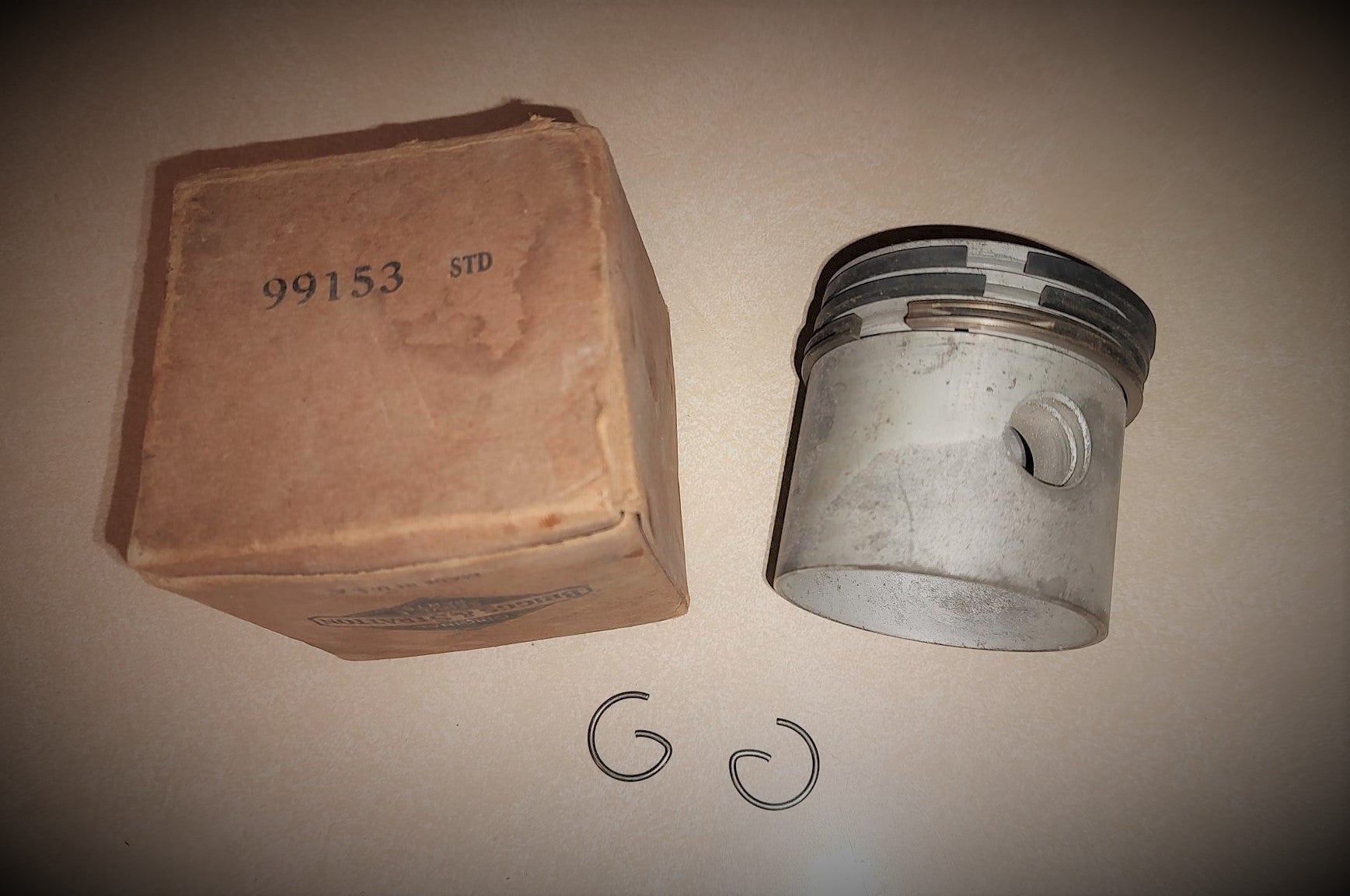 99153 Briggs Standard Piston & Rings Assembly Model B or 14