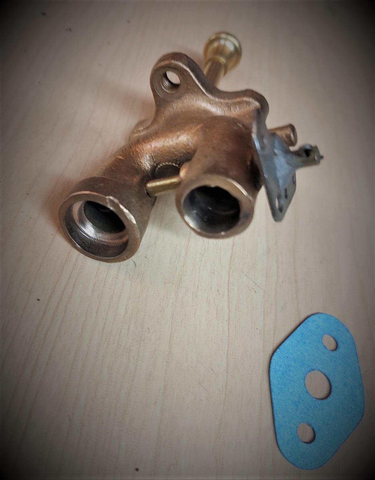 65949 Briggs Carburetor Brass USED Old Style FH Engine