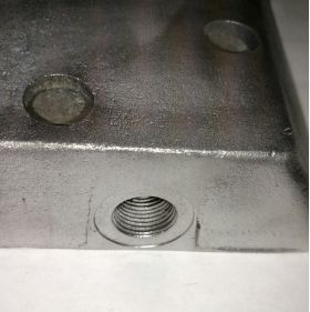 21240 USED ALUMINUM Briggs Cylinder Head  Model A