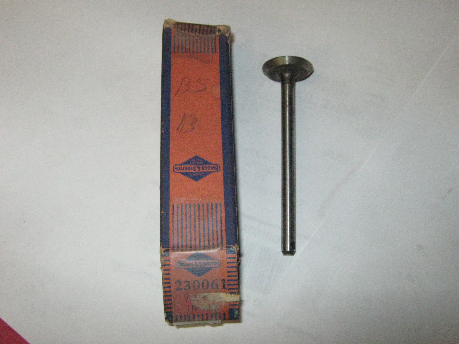 230061 Briggs & Stratton Intake Valve  Model 8