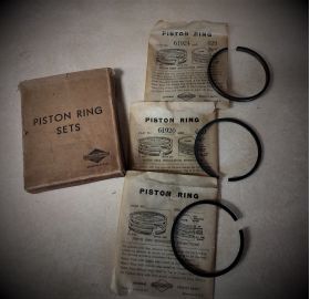 290698 .020 Piston Ring Set Model B or 14 with 1/8" compression rings