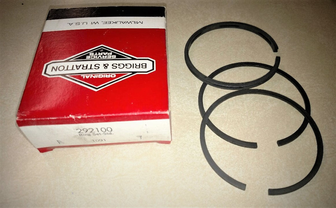 292100 Briggs Engine Standard Piston Ring Set Model Z , ZZ, 19 or 23 with 3/32" Compression Rings