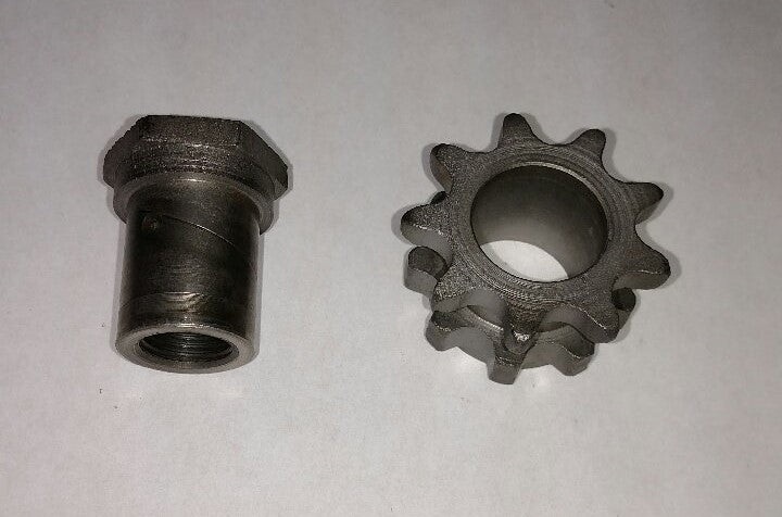 66733 66743 Briggs Kick Start Clutch Gear & Nut  66733