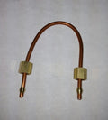 69324 Copper Gas Gasoline Fuel Pipe with Nuts and Ferrules 6 inches