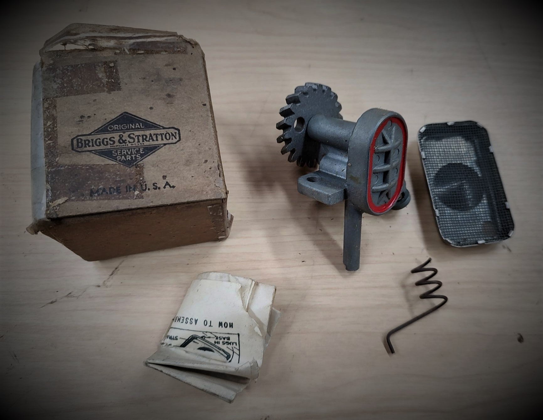 89676 Briggs Oil Pump