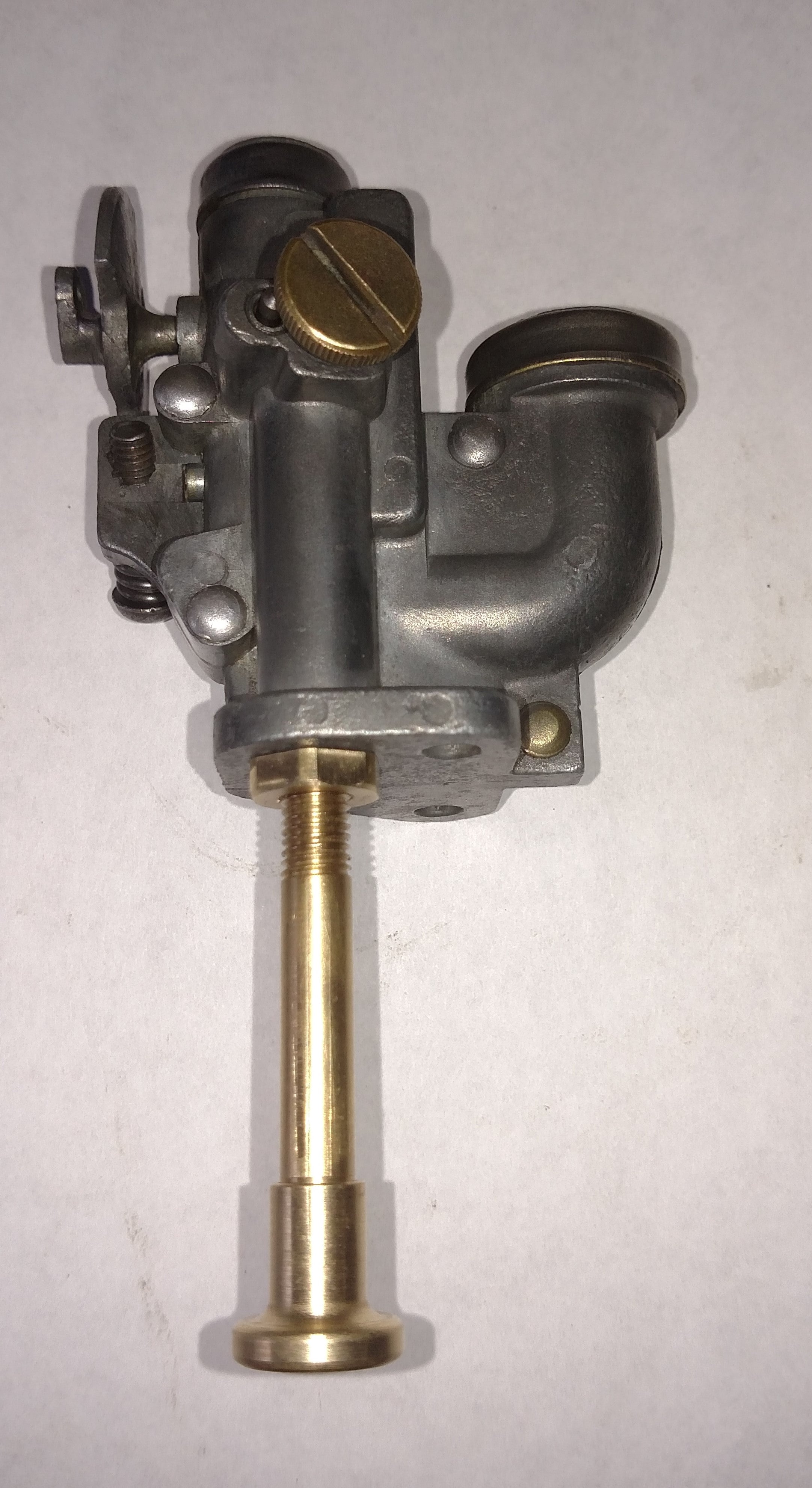 Briggs Carburetor Potmetal Fuel Intake Pipe Check Valve 68109 Model FH