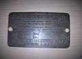 Antique Briggs Model L1 SerialTag 4150
