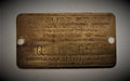 Antique Briggs Model Q Serial Tag 6536